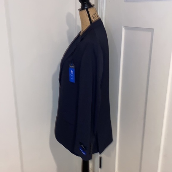 Nautica Venture Navy Suit Jacket Size 40R NWT - Picture 5 of 9